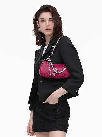 MARC JACOBS | Ledertasche - Schultertasche THE SHOULDER BAG | pink
